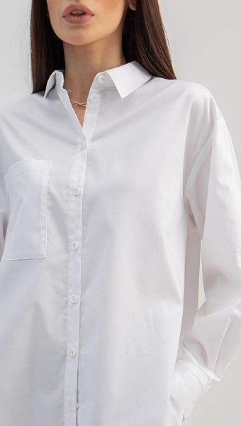 Фото rubaska-zenskaa-oversajz-belaa-02 товара Рубашка женская оверсайз белая0
