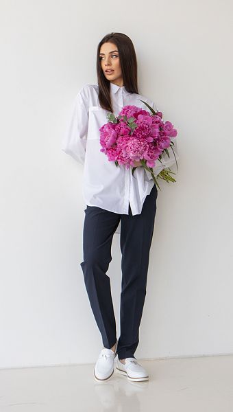 Фото rubaska-zenskaa-oversajz-belaa-04 товара Рубашка женская оверсайз белая0