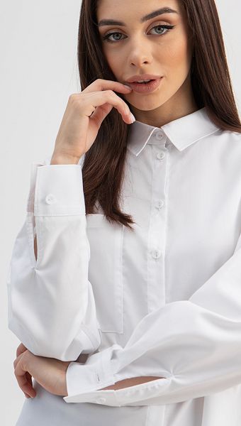 Фото rubaska-zenskaa-oversajz-s-karmanom-belaa-05 товара Рубашка женская оверсайз с карманом белая0 Фото rubaska-zenskaa-oversajz-s-karmanom-belaa-05 товара Рубашка женская оверсайз с карманом белая0