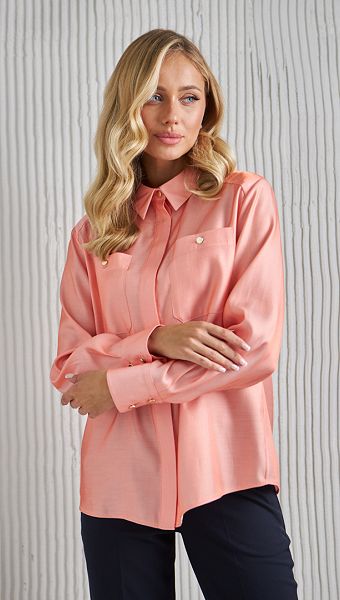 Фото rubaska-zenskaa-persikovogo-cveta-03 товару Сорочка жіноча персикового кольору0 Фото rubaska-zenskaa-persikovogo-cveta-03 товару Сорочка жіноча персикового кольору0