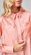 Фото rubaska-zenskaa-persikovogo-cveta-04 товара Рубашка женская персикового цвета0