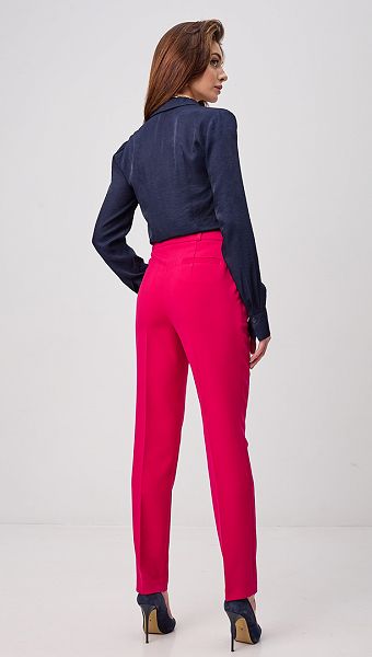 Фото rubaska-zenskaa-temno-sinaa-05 товару Сорочка жіноча темно-синя0