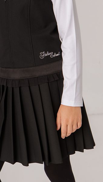 Фото sarafan-dla-devocki-s-dekorirovannym-poasom-24 товара Сарафан для девочки с декорированным поясом2