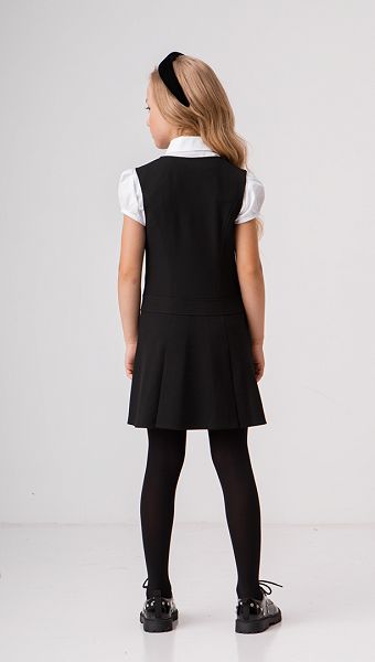 Фото sarafan-dla-devocki-so-smesennoj-zastezkoj-23 товара Сарафан для девочки со смещенной застёжкой2