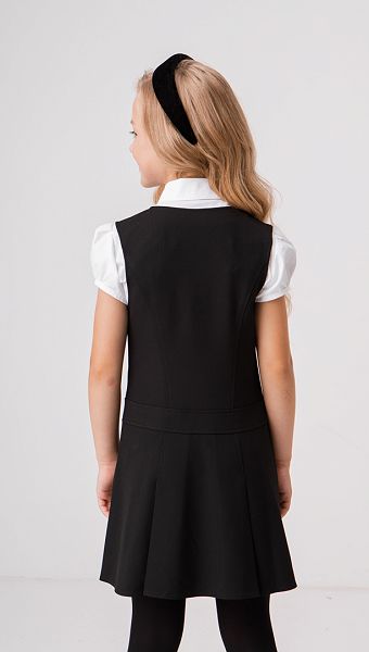 Фото sarafan-dla-devocki-so-smesennoj-zastezkoj-24 товара Сарафан для девочки со смещенной застёжкой2