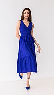 Фото sarafan-letnij-sinij-s-rusej-06 товару Сарафан літній синій з рюшею0