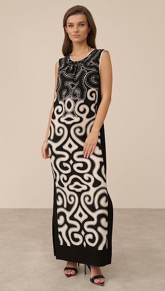 Фото sarafan-maksi-molocno-cernyj-01 товара Сарафан макси молочно-черный Фото sarafan-maksi-molocno-cernyj-01 товара Сарафан макси молочно-черный