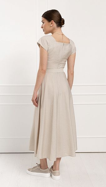 Фото sarafan-midi-letnij-v-polosku-06 товару Сарафан міді літній в смужку0