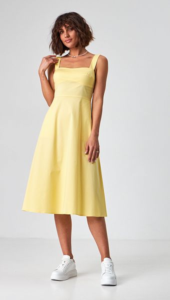 Фото sarafan-na-bretelah-zeltyj-03 товара Сарафан на бретелях жёлтый0 Фото sarafan-na-bretelah-zeltyj-03 товара Сарафан на бретелях жёлтый0