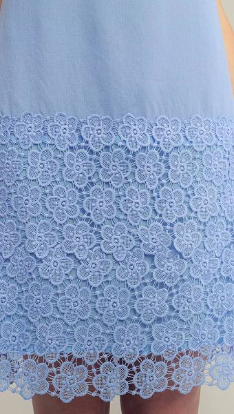 Фото sarafan-s-kruzevom-goluboj-04 товара Сарафан с кружевом голубой0