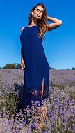 Фото sarafan-s-kruzevom-sinij-01 товару Сарафан з мереживом синій0 Фото sarafan-s-kruzevom-sinij-01 товару Сарафан з мереживом синій0