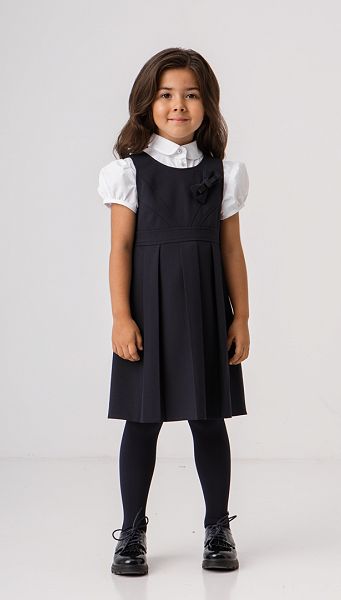 Фото sarafan-s-zavysennoj-taliej-dla-devocki-11 товара Сарафан с завышенной талией для девочки