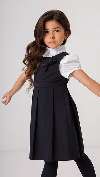 Фото sarafan-s-zavysennoj-taliej-dla-devocki-13 товара Сарафан с завышенной талией для девочки1