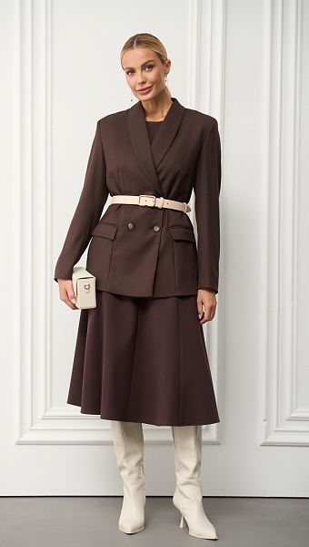 Фото sarafan-teplyj-midi-koricnevyj-2 товара Сарафан тёплый миди коричневый0