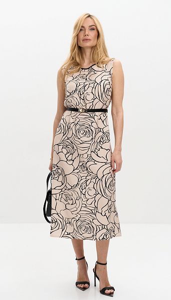 Фото sarafan-v-cvetocnyj-print-bezevo-cernyj-01 товару Сарафан в квітковий принт бежево - чорний Фото sarafan-v-cvetocnyj-print-bezevo-cernyj-01 товару Сарафан в квітковий принт бежево - чорний