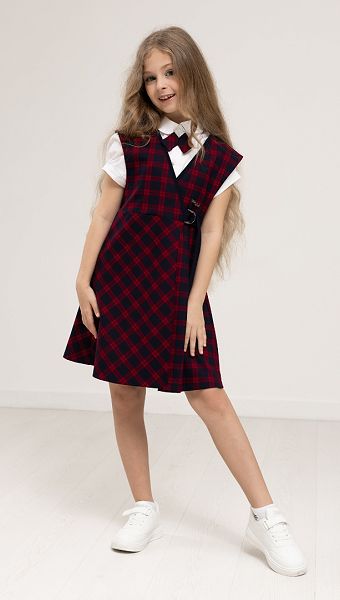 Фото sarafan-v-kletocku-sine-bordovuu-04 товару Сарафан в клітинку синьо-бордову0 Фото sarafan-v-kletocku-sine-bordovuu-04 товару Сарафан в клітинку синьо-бордову0