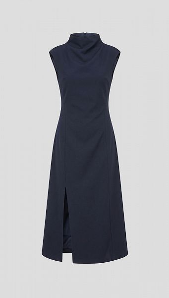 Фото sarafan-zenskij-midi-klassiceskij-sinij-01 товару Сарафан жіночий міді класичний синій