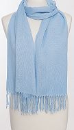 Фото sarf-odnotonnyj-goluboj-01 товару Шарф однотонний блакитний