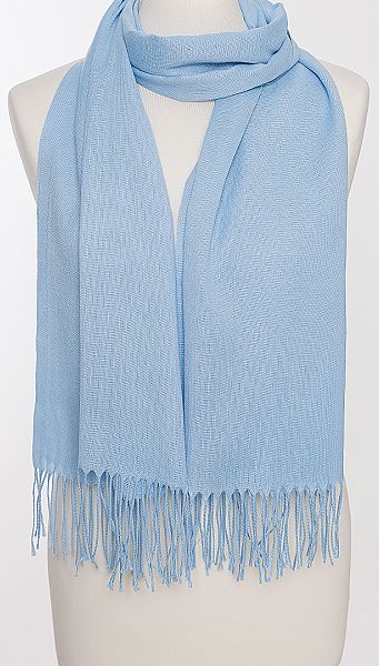 Фото sarf-odnotonnyj-goluboj-01 товара Шарф однотонный голубой Фото sarf-odnotonnyj-goluboj-01 товара Шарф однотонный голубой