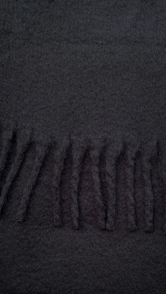 Фото sarf-s-dredami-cernyj-02 товару Шарф з дредами чорний