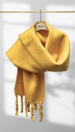 Фото sarf-s-kosami-solnecnyj-01 товару Шарф з косами сонячний