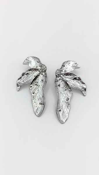 Фото sergi-lepestki-serebranye-02 товару Сережки Пелюстки срібні Фото sergi-lepestki-serebranye-02 товару Сережки Пелюстки срібні