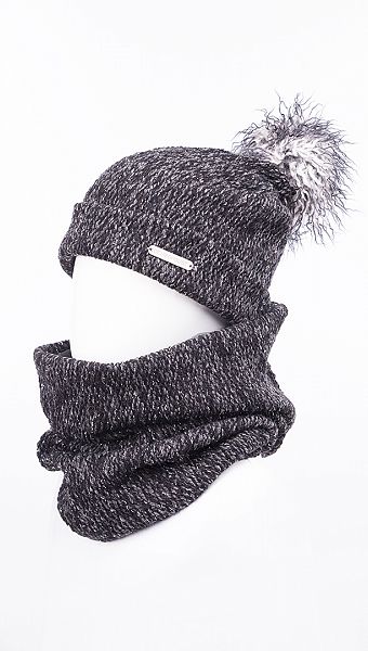 Фото 1032681 товару Шапка+хомут Джорджия (ч) Фото 1032681 товару Шапка+хомут Джорджия (ч)