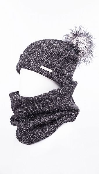 Фото 1032681 товару Шапка+хомут Джорджия (ч) Фото 1032681 товару Шапка+хомут Джорджия (ч)