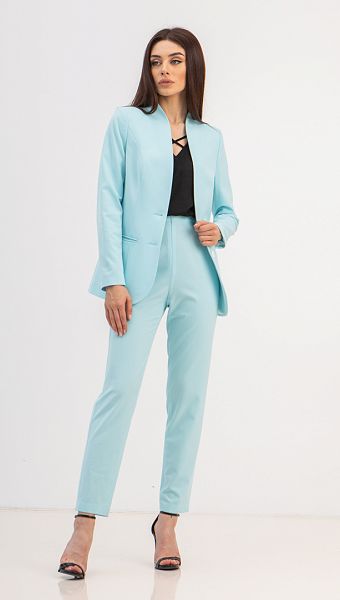 Фото stany-s-vysokoj-posadkoj-svetlaa-biruza-02 товара Штаны с высокой посадкой светлая бирюза0