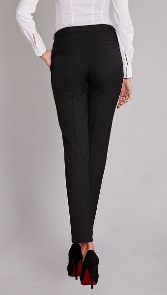 Фото stany-zenskie-bazovye-cernye-s-karmanami-02 товара Штаны женские базовые чёрные с карманами0