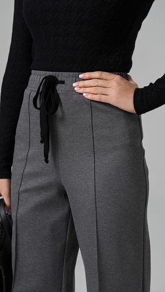 Фото stany-zenskie-pramye-serye-04 товара Штаны женские прямые серые0