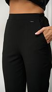 Фото stany-zenskie-zauzennye-cernye-6 товара Штаны женские зауженные чёрные0