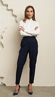 Фото stany-zenskie-zauzennye-sinie-14 товару Штани жіночі завужені сині1