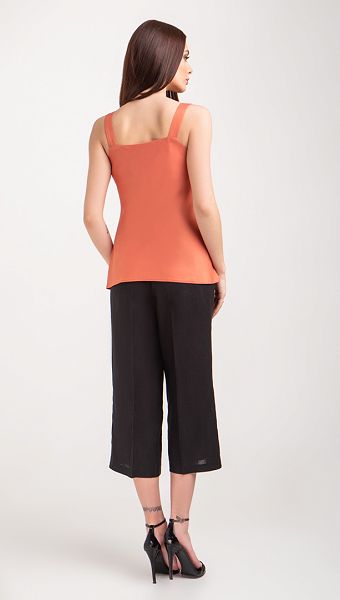 Фото top-bazovyj-s-drapirovkoj-terrakot-03 товара Топ базовый с драпировкой терракот0