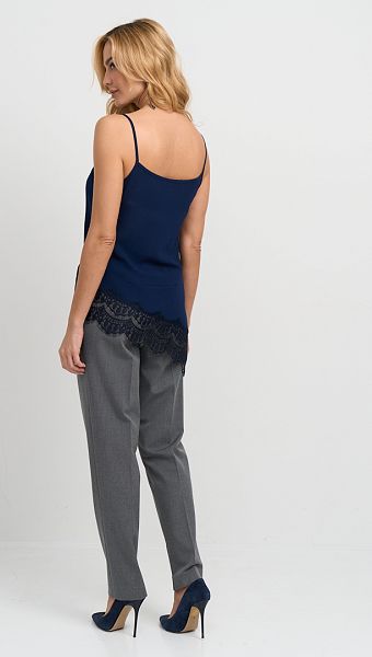 Фото top-s-kruzevom-sinij-03 товара Топ с кружевом синий0