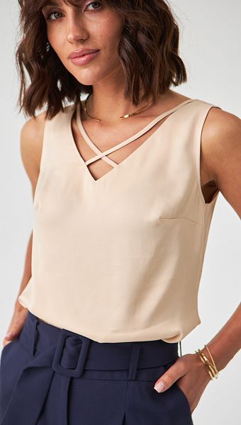 Фото top-s-perepleteniem-kremovyj-04 товара Топ с переплетением кремовый0