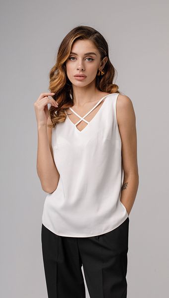 Фото top-s-perepleteniem-molocnyj-02 товара Топ с переплетением молочный Фото top-s-perepleteniem-molocnyj-02 товара Топ с переплетением молочный