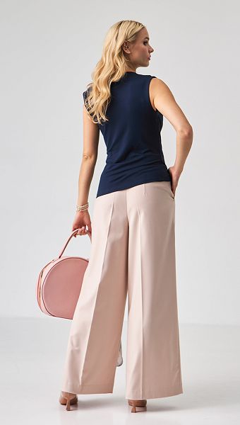 Фото top-trikotaznyj-s-drapirovkoj-sinij-03 товару Топ трикотажний з драпіровкою синій0