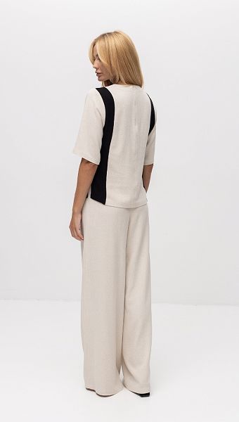 Фото top-zenskij-len-s-vstavkami-05 товару Топ жіночий льон з вставками0