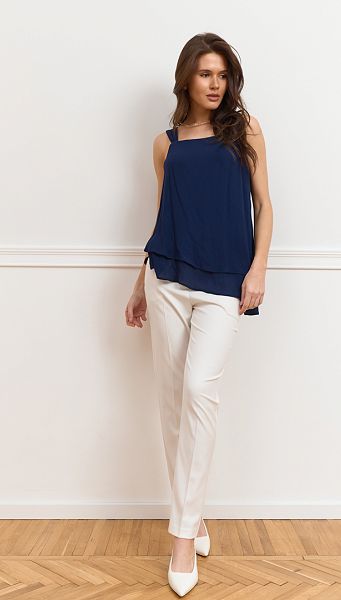 Фото top-zenskij-na-bretelah-sinij-4 товара Топ женский на бретелях синий