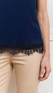 Фото top-zenskij-s-kruzevom-sinij-05 товару Топ жіночий з мереживом синій0