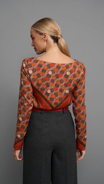 Фото top-zenskij-terrakotovyj-s-printom-5 товара Топ женский терракотовый с принтом.3 Фото top-zenskij-terrakotovyj-s-printom-5 товара Топ женский терракотовый с принтом.3