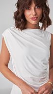 Фото top-zenskij-trikotaznyj-s-drapirovkoj-molocnyj-03 товара Топ женский трикотажный с драпировкой молочный0 Фото top-zenskij-trikotaznyj-s-drapirovkoj-molocnyj-03 товара Топ женский трикотажный с драпировкой молочный0