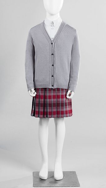 Фото trikotaznaa-kofta-dla-devocki-seraa-01 товару Трикотажна кофта для дівчинки сіра