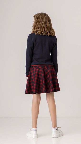 Фото trikotaznaa-kofta-dla-devocki-sinaa-s-krasnym-kant-06 товара Трикотажная кофта для девочки синяя с красным кант0