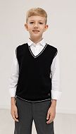 Фото trikotaznyj-zilet-cernyj-s-serym-kantom-2 товара Трикотажный жилет черный с серым кантом0 Фото trikotaznyj-zilet-cernyj-s-serym-kantom-2 товара Трикотажный жилет черный с серым кантом0