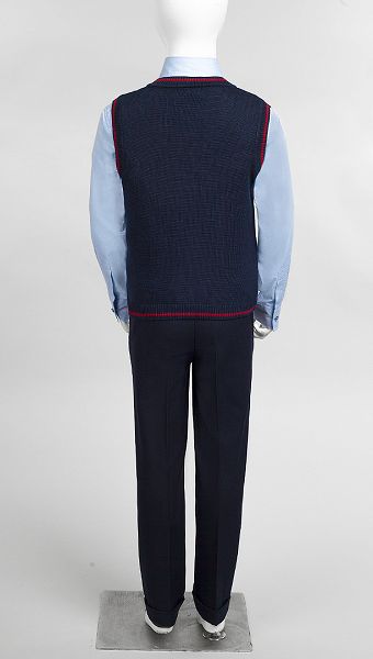 Фото trikotaznyj-zilet-sinij-s-krasnym-kantom-02 товару Трикотажний жилет синій з червоним кантом0 Фото trikotaznyj-zilet-sinij-s-krasnym-kantom-02 товару Трикотажний жилет синій з червоним кантом0