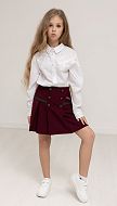 Фото ubka-dla-devocki-dvubortnaa-s-otdelkoj-5 товару Спідниця для дівчинки двобортна з оздобленням1