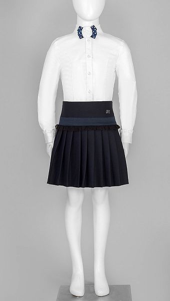 Фото ubka-dla-devocki-s-dekorirovannym-poasom-11 товара Юбка для девочки с декорированным поясом1