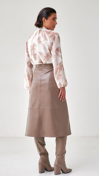 Фото ubka-iz-ekokozi-midi-kapucino-03 товару Спідниця з екошкіри міді капучіно0 Фото ubka-iz-ekokozi-midi-kapucino-03 товару Спідниця з екошкіри міді капучіно0